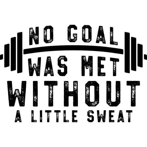 006 No Goal Was Met DISTRESSED blk Thumbnail